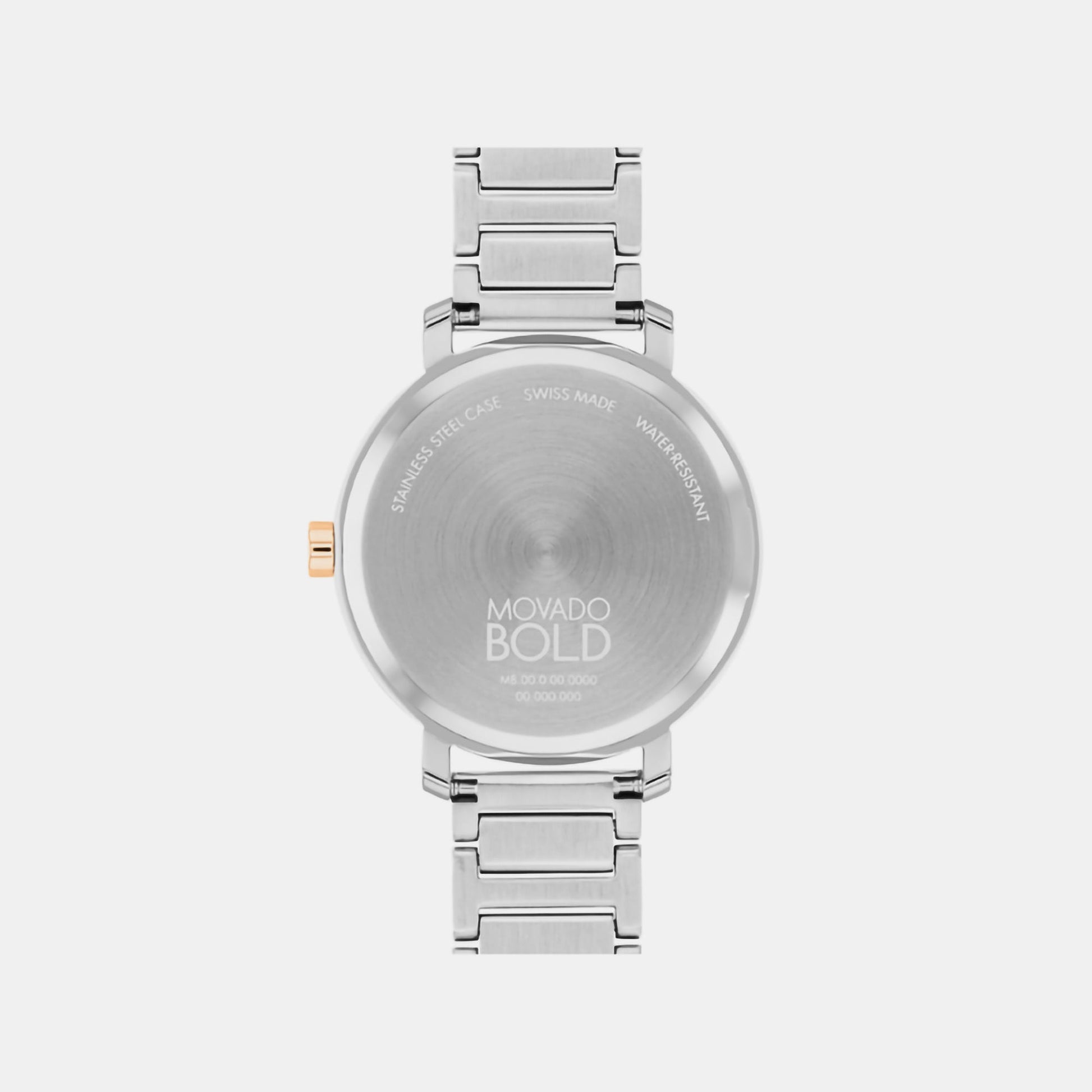 Bold Women Quartz Silver Dial Analog Stainless Steel Watch 3601141