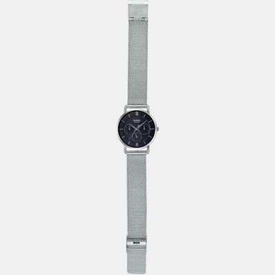 Enticer Women Quartz Black Dial Chronograph Stainless Steel Watch A1920