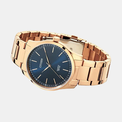 Citizen X Men Quartz Blue Dial Analog Stainless Steel Watch BH5003-51L