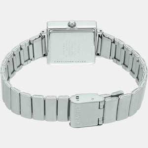 Enticer Women Quartz Silver Dial Analog Stainless Steel Watch A1543