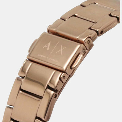 Hampton Women Automatic Rose Gold Dial Analog Stainless Steel Watch AX5262