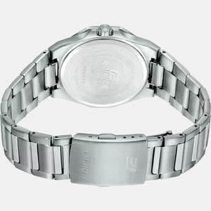 Edifice Men Quartz Black Dial Analog Stainless Steel Watch ED539