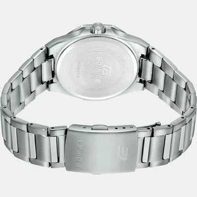 Edifice Men Quartz Black Dial Analog Stainless Steel Watch ED539