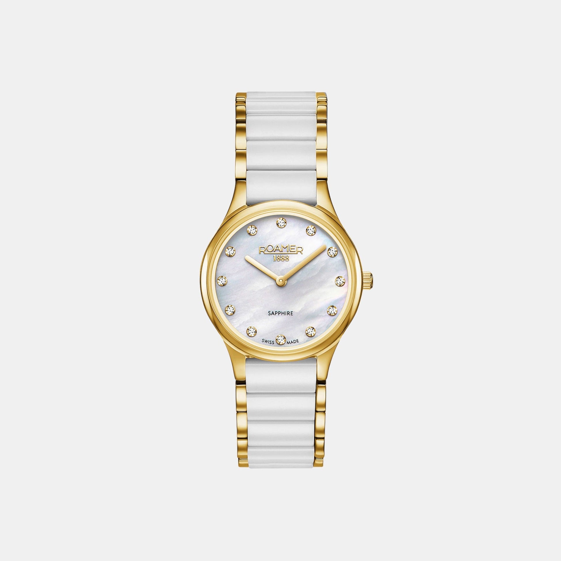 C-Line Women Quartz Silver Dial Analog Stainless Steel Watch 677855 48 29 60