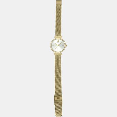 Enticer Women Quartz White Dial Analog Stainless Steel Watch A2127
