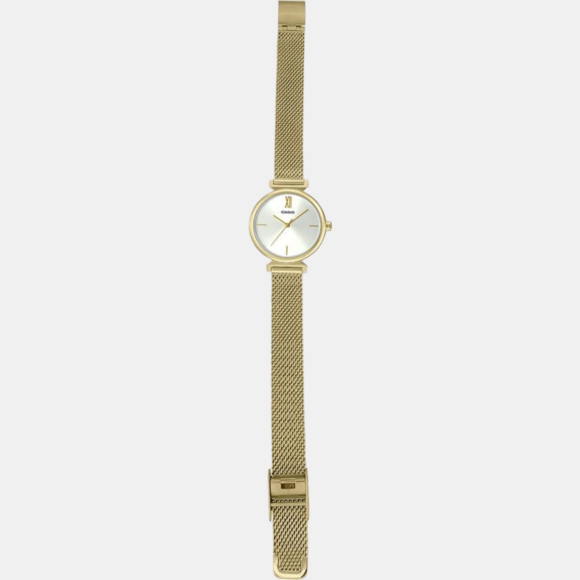 Enticer Women Quartz White Dial Analog Stainless Steel Watch A2127