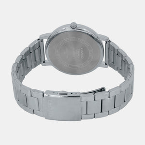 Enticer Men Quartz Silver Dial Analog Stainless Steel Watch A2129