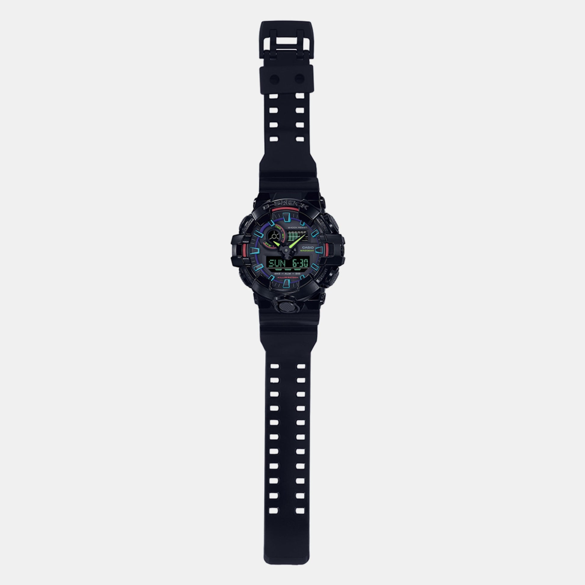 G-Shock Men Quartz Black Dial Analog-Digital Resin Watch G1369