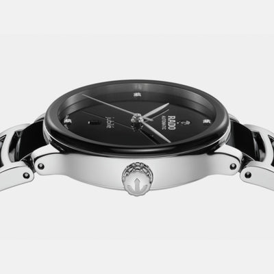 Centrix Unisex Automatic Black Dial Analog Stainless Steel Watch R30020712