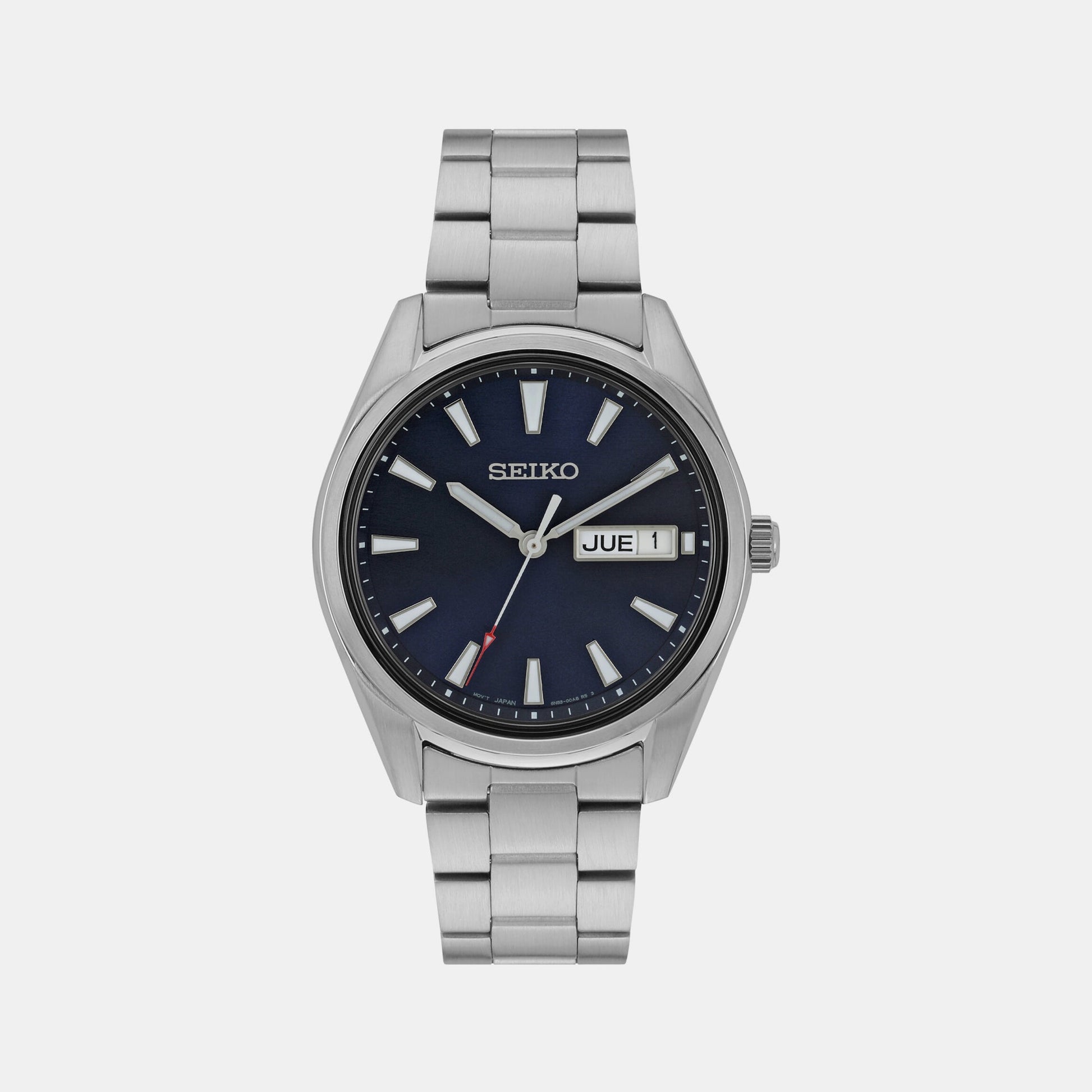 Dress Men Quartz Blue Dial Analog Stainless Steel Watch SUR341P1