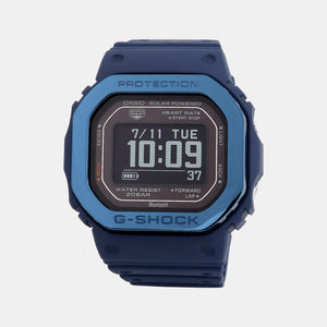 G-Shock Men Quartz Blue Dial Digital Resin Watch G1407