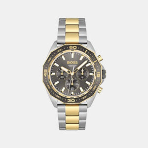 Energy Men Quartz Black Dial Chronograph Stainless Steel Watch 1513974