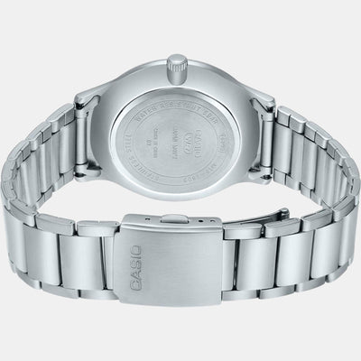 Enticer Men Quartz Blue Dial Analog Stainless Steel Watch A2111