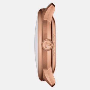 Chemin Des Tourelles Men Automatic Leather Watch T1398073603100