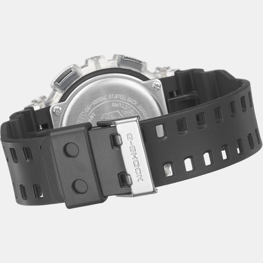 G-Shock Men Quartz Silver Dial Analog-Digital Resin Watch G1281