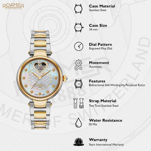 Dreamline I Women Quartz Mother Of Pearl Dial Analog Stainless Steel Watch 557661 47 19 50