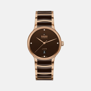Centrix Unisex Automatic Brown Dial Analog Stainless Steel Watch R30017712