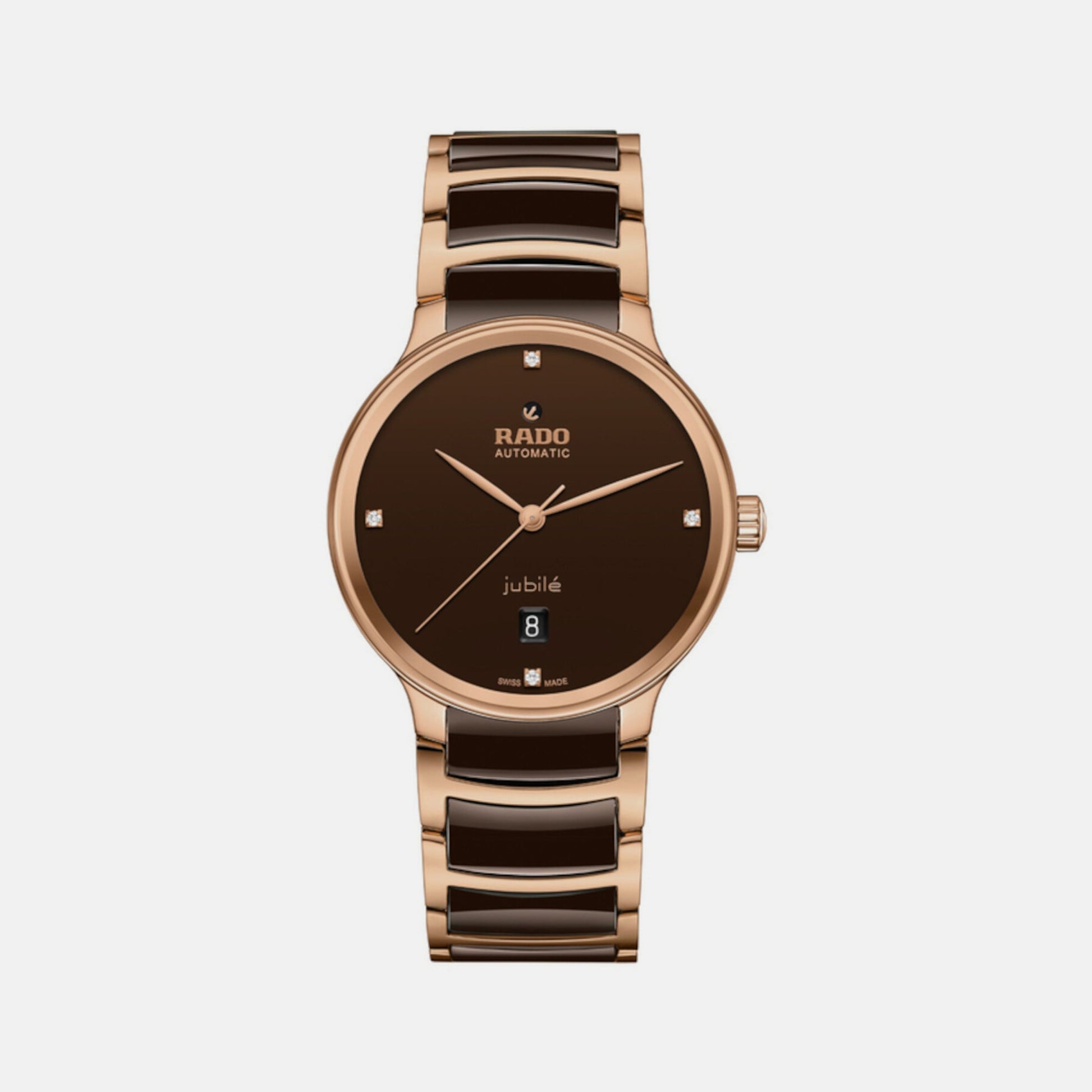 Centrix Unisex Automatic Brown Dial Analog Stainless Steel Watch R30017712