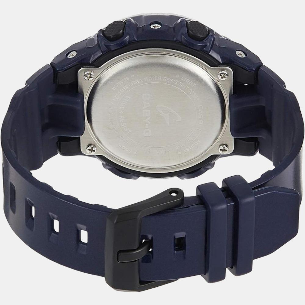 Baby-G Men Quartz Blue Dial Analog-Digital Resin Watch B205