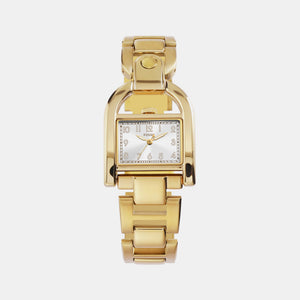Harwell Women Quartz Silver Dial Analog Stainless Steel Watch ES5327