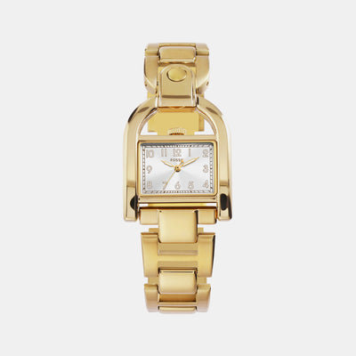 Harwell Women Quartz Silver Dial Analog Stainless Steel Watch ES5327