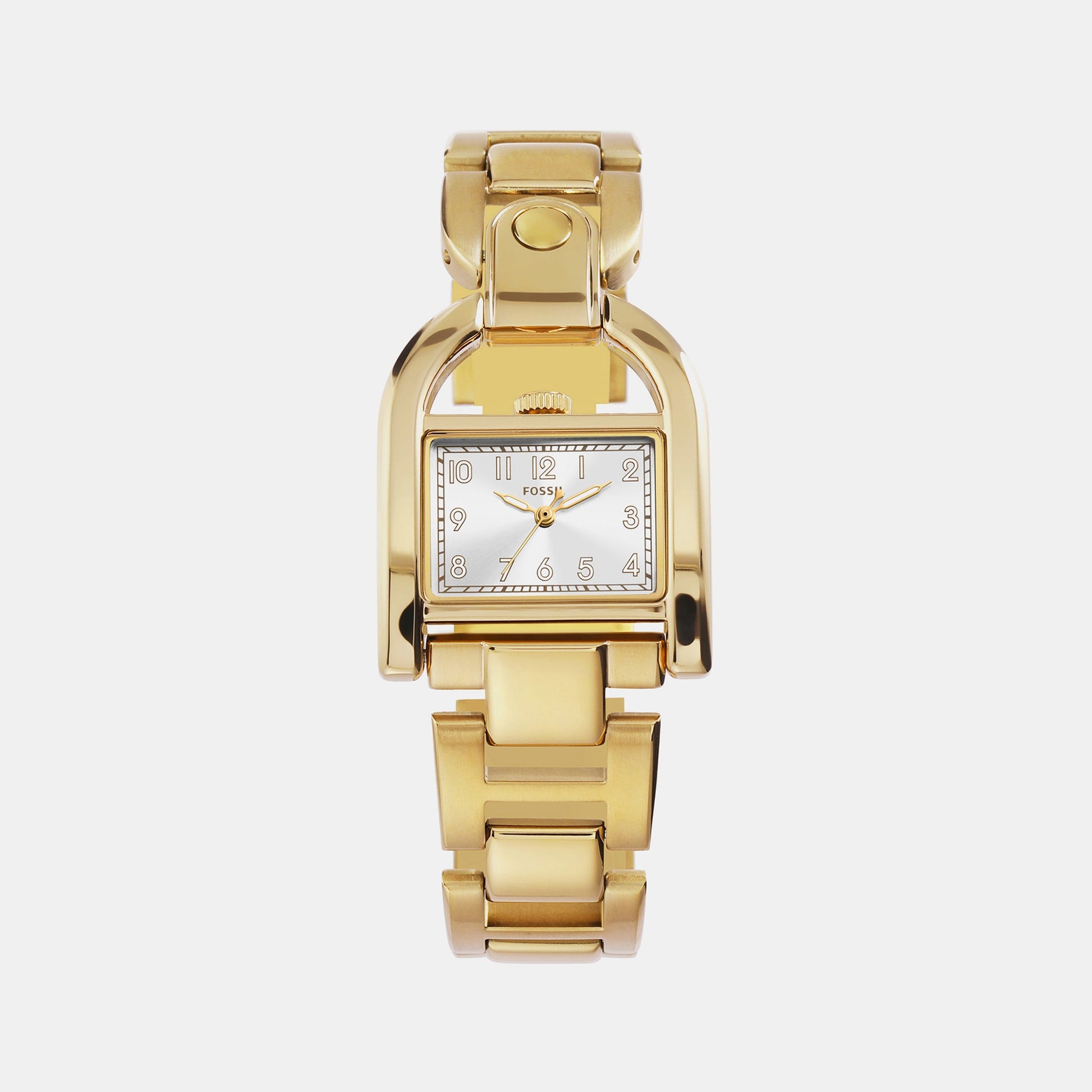 Harwell Women Quartz Silver Dial Analog Stainless Steel Watch ES5327