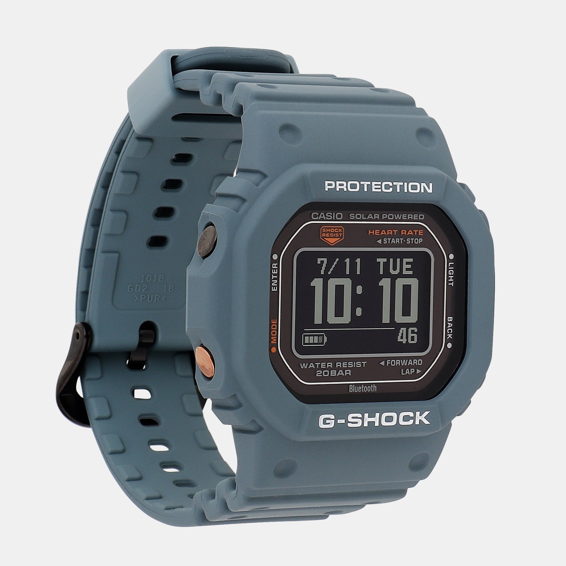 G-Shock Men Quartz Blue Dial Digital Resin Watch G1404