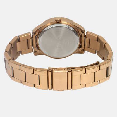 E Class Women Quartz Silver Dial Analog Stainless Steel Watch TWEL16802
