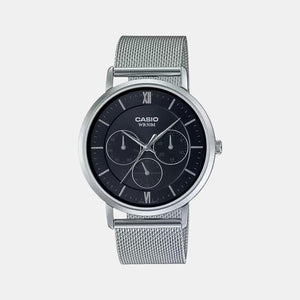 Enticer Women Quartz Black Dial Chronograph Stainless Steel Watch A1920