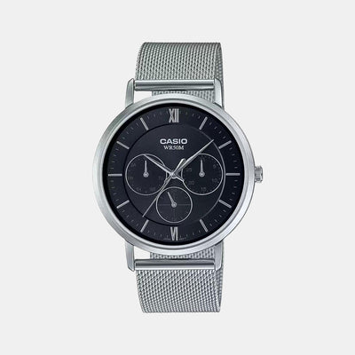 Enticer Women Quartz Black Dial Chronograph Stainless Steel Watch A1920