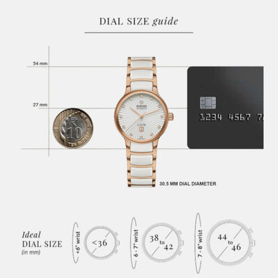 Centrix Women Automatic White Dial Analog Stainless Steel Watch R30019744