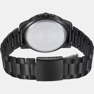 Enticer Men Quartz Black Dial Chronograph Stainless Steel Watch A1984