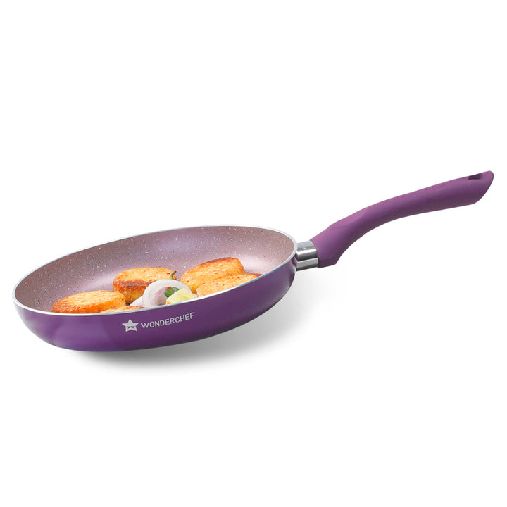 Wonderchef Renewed Royal Velvet 24cm Non-Stick Fry Pan | 24cm. |