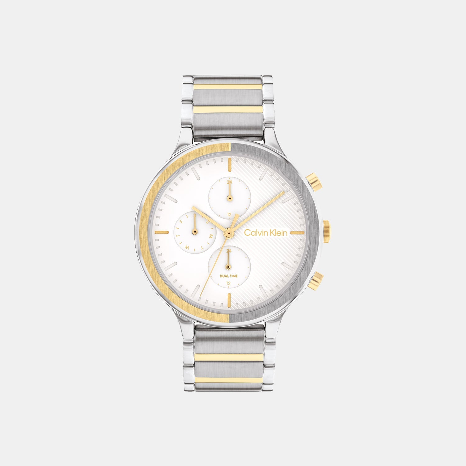 Energize Women Quartz White Dial Analog Stainless Steel Watch 25200239