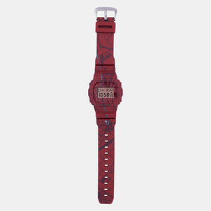 G-Shock Men Quartz Red Dial Digital Resin Watch G1361