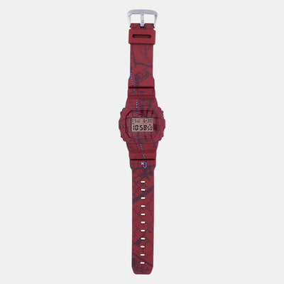 G-Shock Men Quartz Red Dial Digital Resin Watch G1361