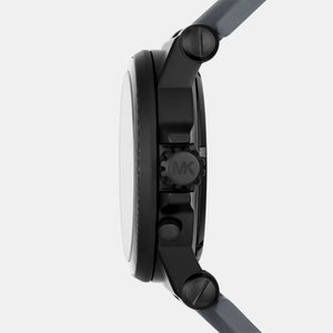 Dylan Men Automatic Black Dial Analog Silicone Watch MK9026