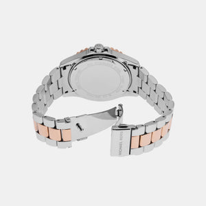 Everest Women Quartz Silver Dial Analog Stainless Steel Watch MK7402