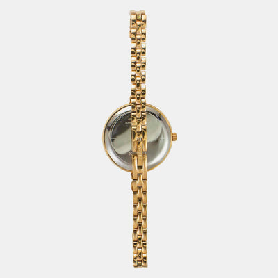 Fria Women Quartz Mother Of Pearl Dial Analog Brass Watch TWEL18401