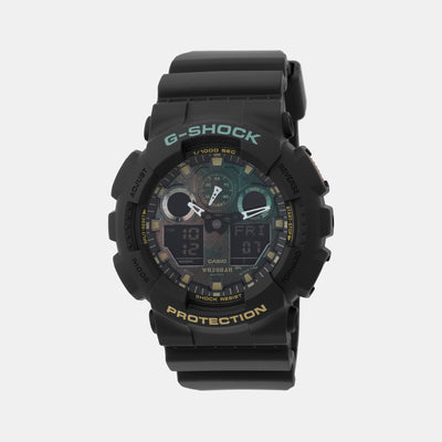 G-Shock Men Quartz Black Dial Analog-Digital Resin Watch G1387