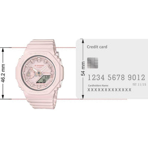 G-Shock Women Women Quartz Pink Dial Analog-Digital Resin Watch G1332