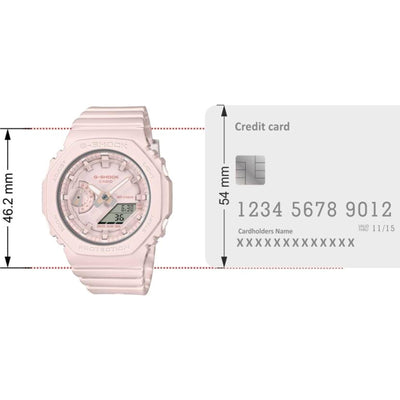 G-Shock Women Women Quartz Pink Dial Analog-Digital Resin Watch G1332