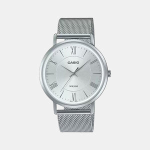 Enticer Women Quartz Silver Dial Analog Stainless Steel Watch A1919