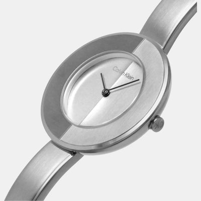 Confidence Women Quartz Silver Dial Analog Stainless Steel Watch 25200022