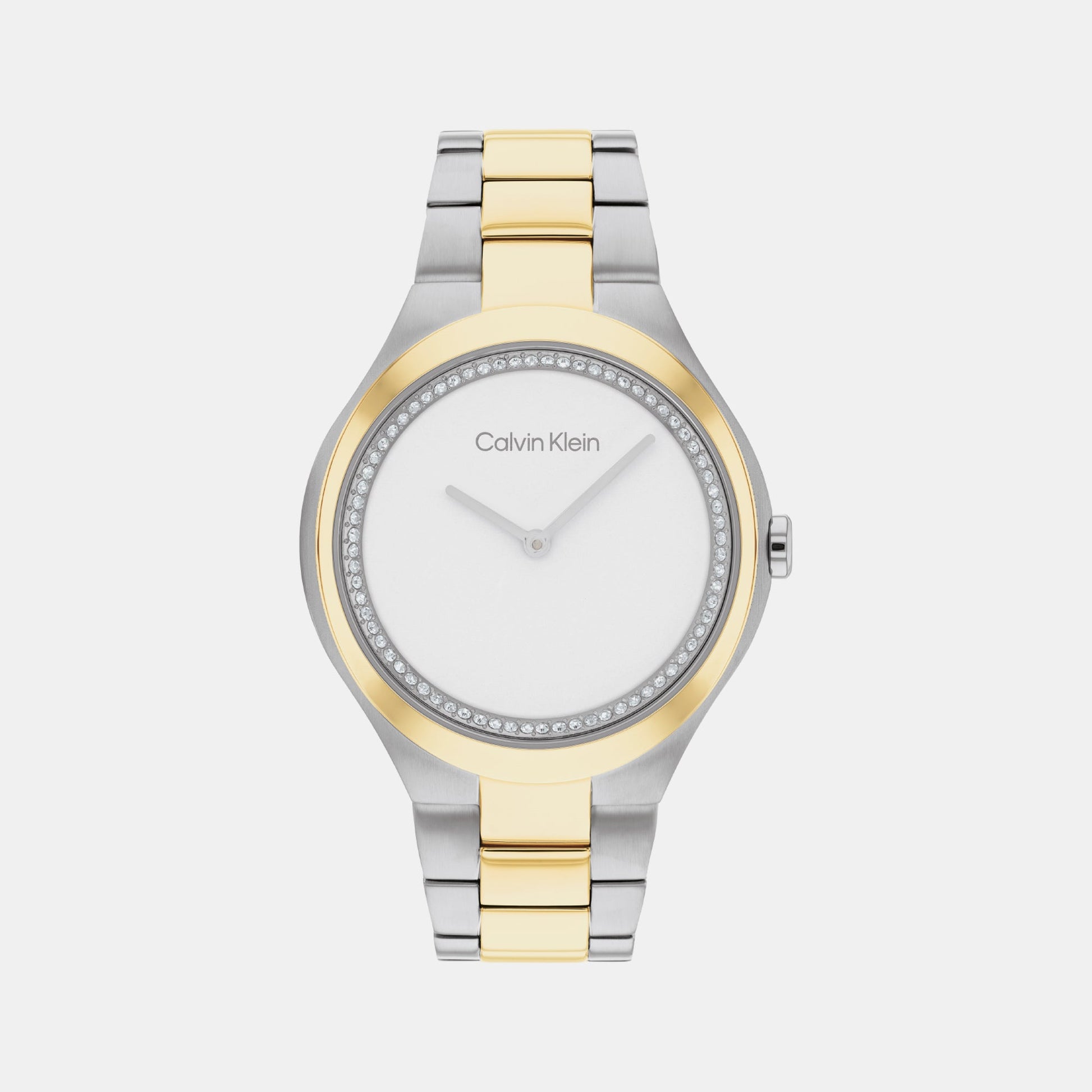Admire Women Quartz Gold Dial Analog Stainless Steel Watch 25200366