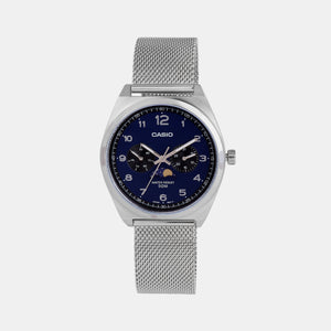 Enticer Men Quartz Blue Dial Chronograph Stainless Steel Watch A2179
