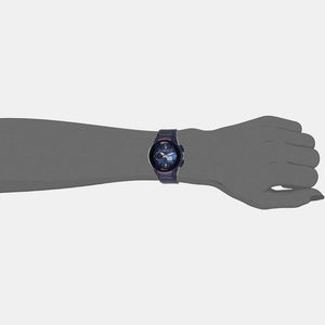 Baby-G Men Quartz Blue Dial Analog-Digital Resin Watch B205