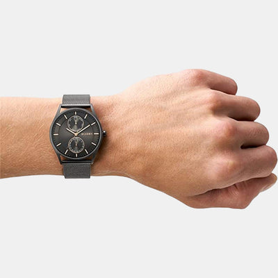 Holst Men Quartz Grey Dial Chronograph Stainless Steel Watch SKW6180