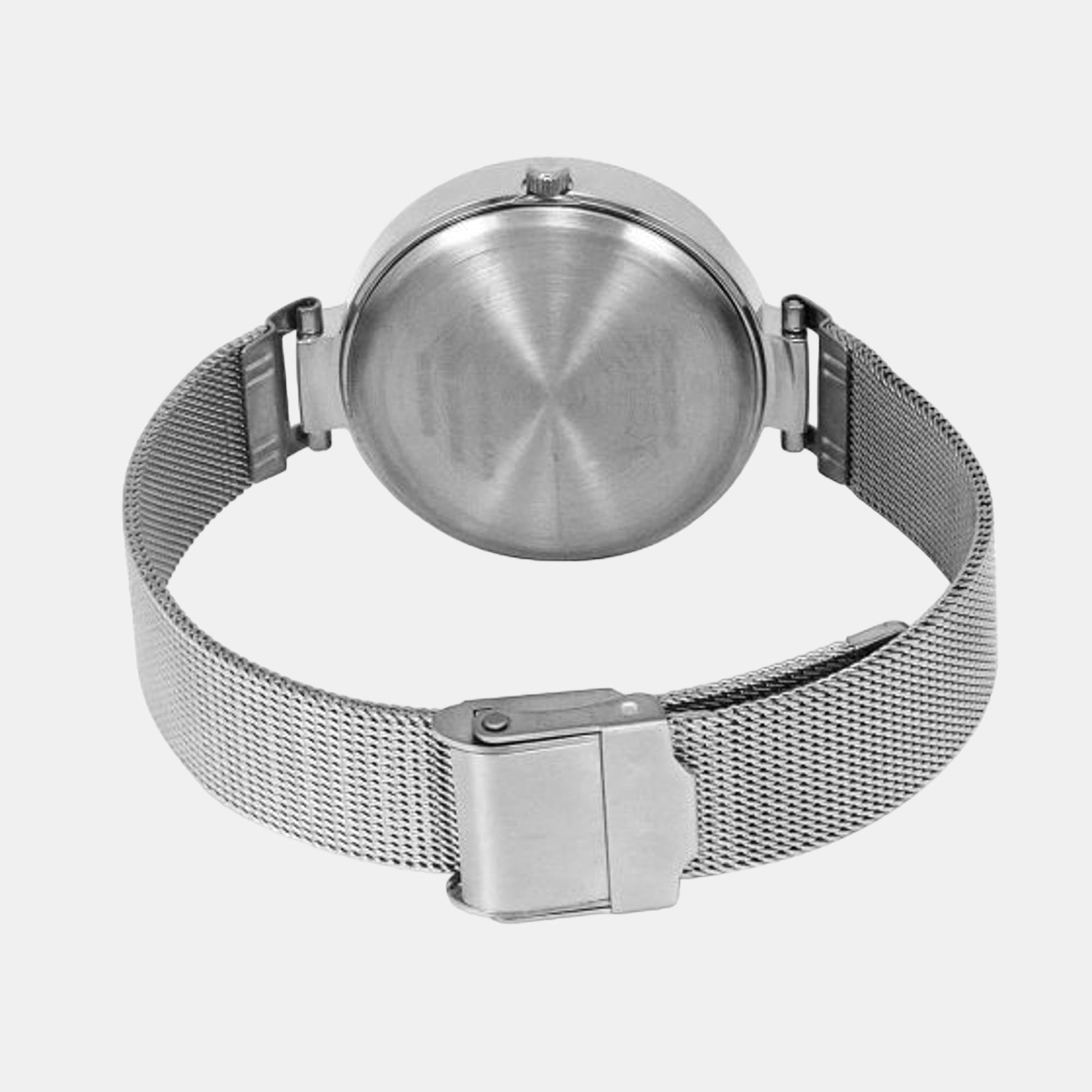 Fashion Women Quartz Blue Dial Chronograph Stainless Steel Watch TW000X241