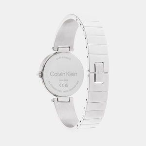 Ck Elevated Women Quartz Gold Dial Analog Stainless Steel Watch 25200311